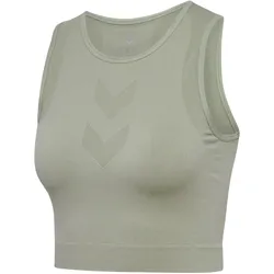 hummel hmlHIIT Seamless Trainings-Top Damen 6092 - seagrass S