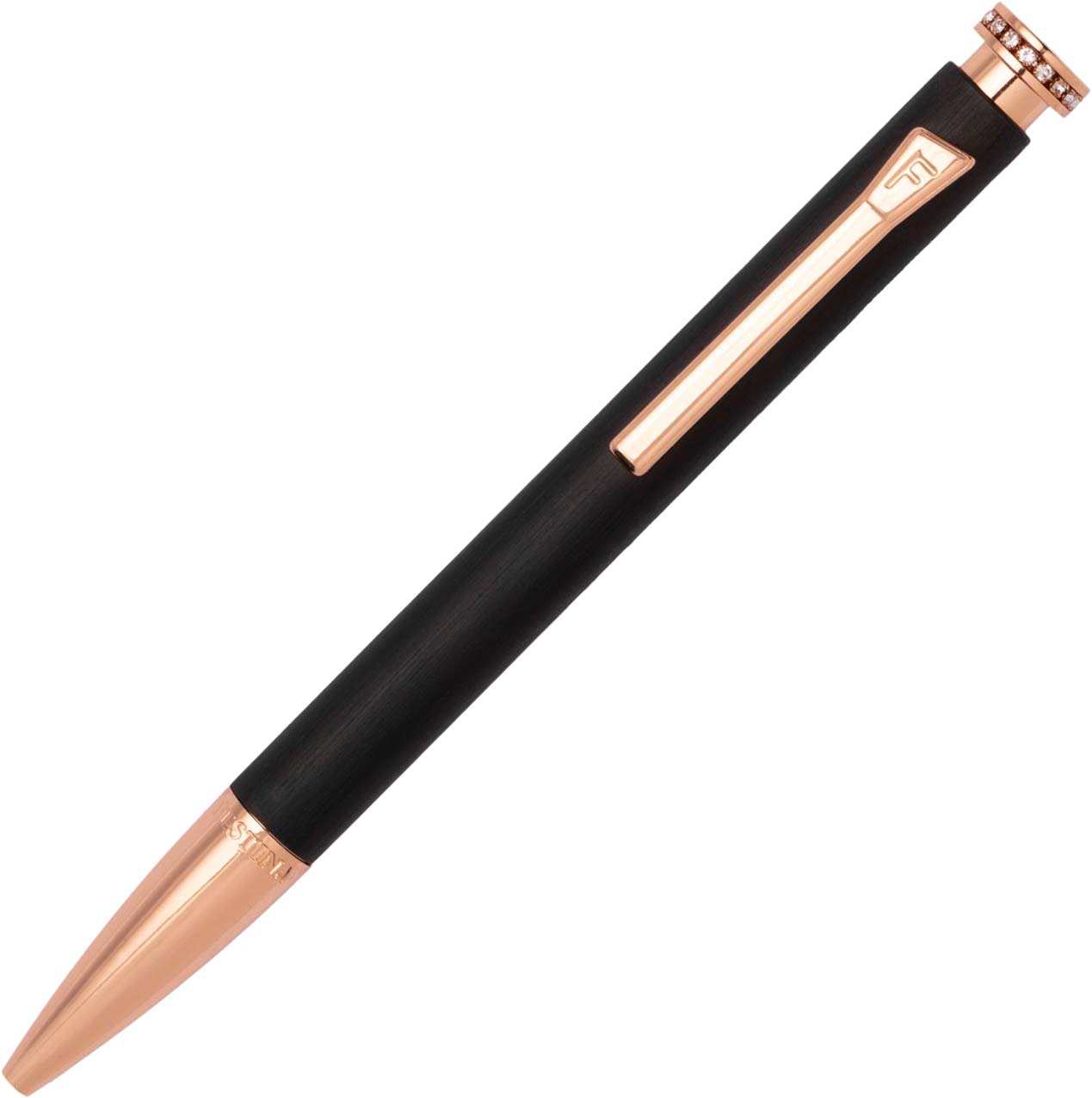 Kugelschreiber FESTINA "Mademoiselle, FS123/A", schwarz, Stifte, Metall, Kugelschreiber, Drehmechanik, Mine wechselbar, Geschenkidee, Damen, Herren,Jugendliche