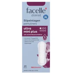 facelle 20er-Pack Hygiene-Slipeinlagen »ultra mini plus«