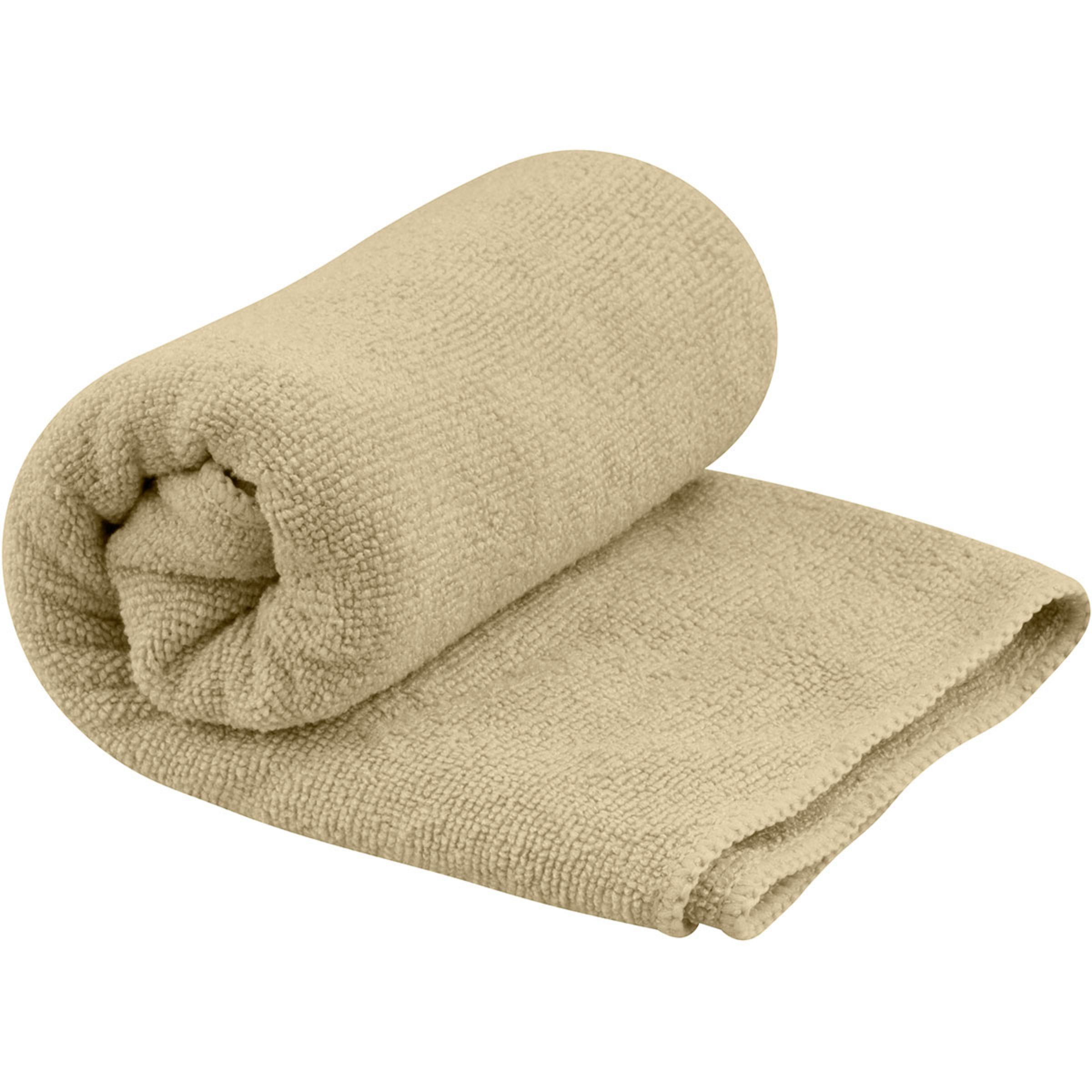 Sea to Summit Tek Handtuch Reisehandtücher beige Größe L Camping