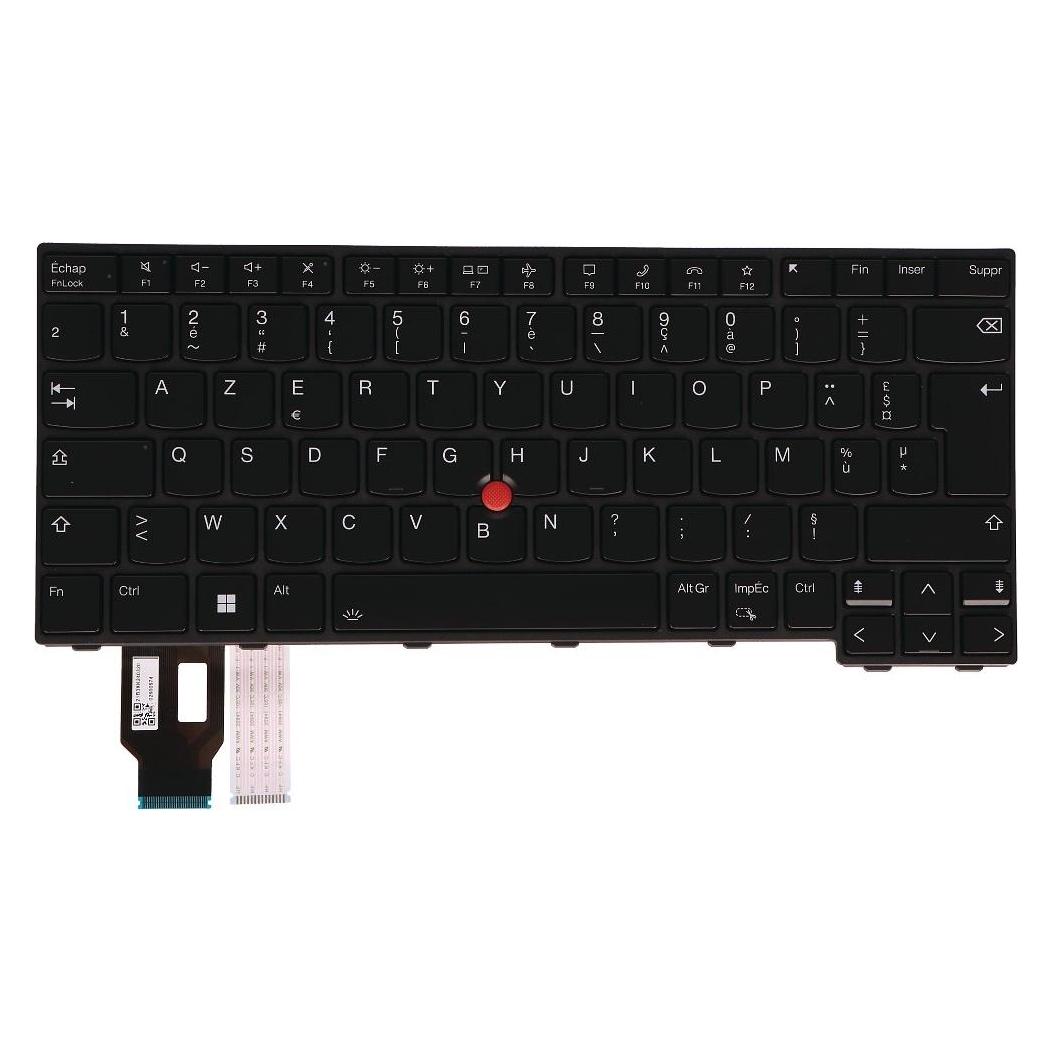 Lenovo Tastatur französisch backlight T14 Gen 3 P14s Gen 3 L14 Gen 3 (5N21D68077)