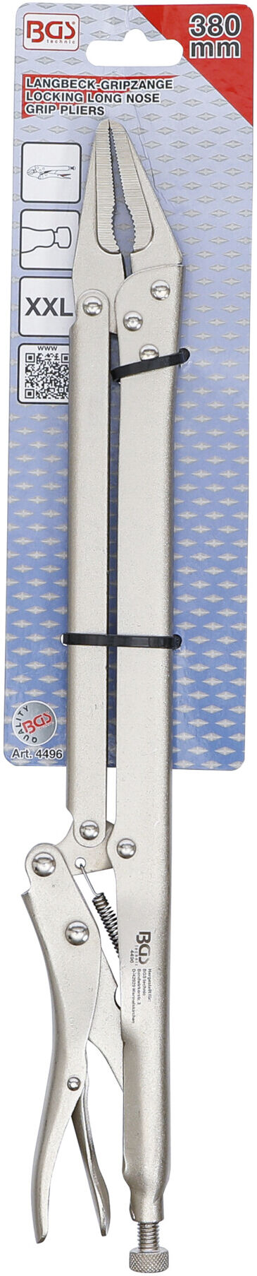BGS Langbeck-Gripzange 4496, 380 mm ; BGS technic)