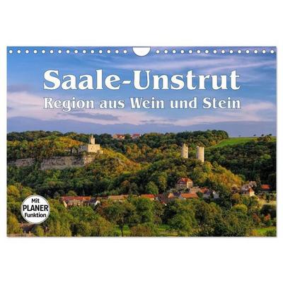 Saale-Unstrut - Region aus Wein und Stein (Wandkalender 2026 DIN A4 quer), CALVENDO Monatskalender