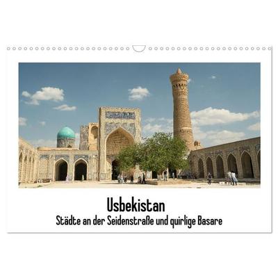 Usbekistan (Wandkalender 2027 DIN A3 quer), CALVENDO Monatskalender