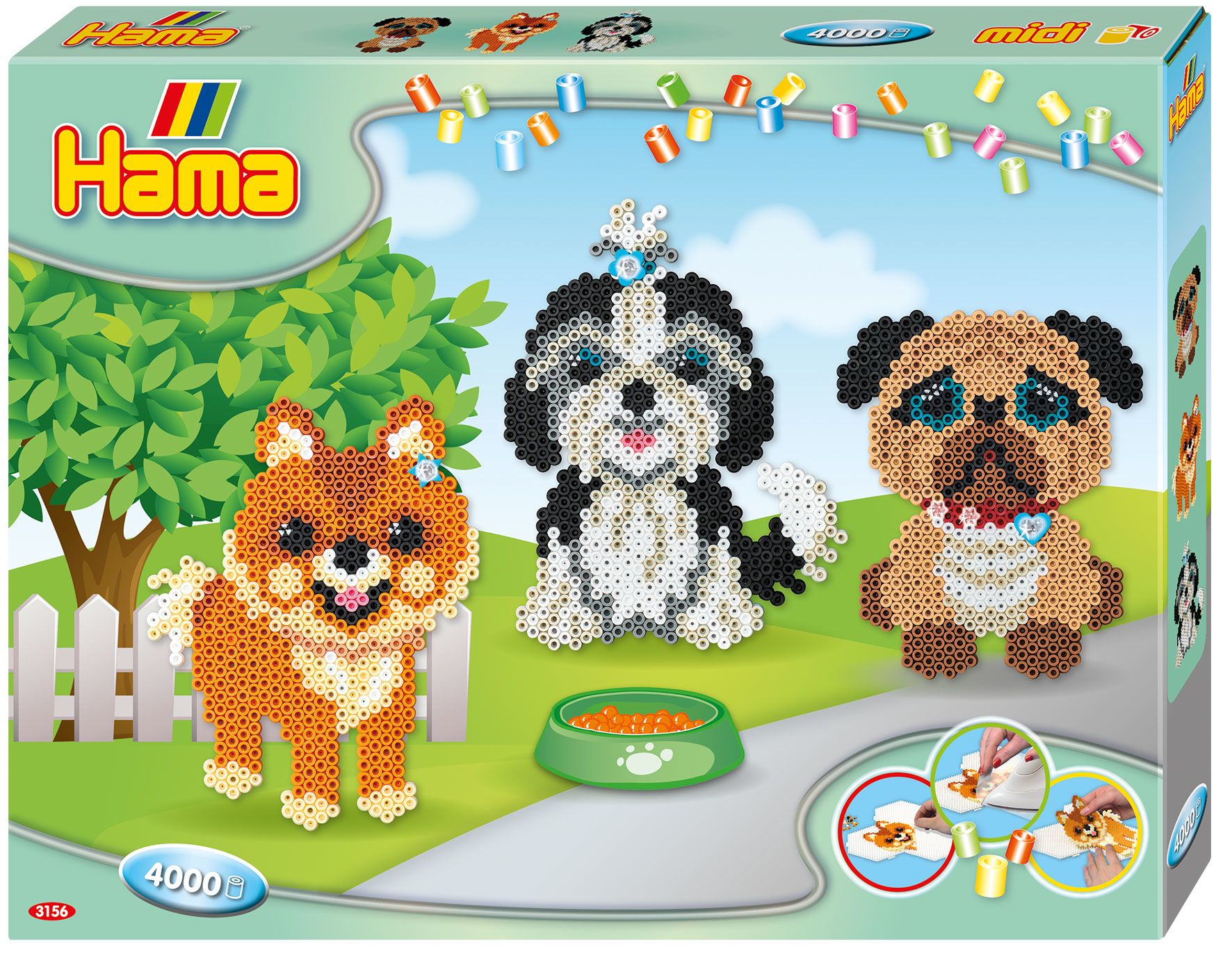 Hama Geschenkpackung Hundefreunde (Mehrfarbig) 00003156