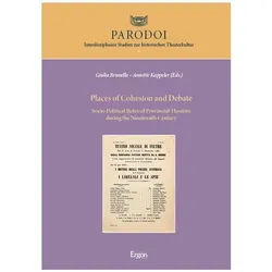 Places of Cohesion and Debate, Fachbücher von Annette Kappeler, Giulia Brunello