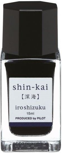 Pilot Iroshizuku Blæk   15 Ml   Blå Shin-Kai
