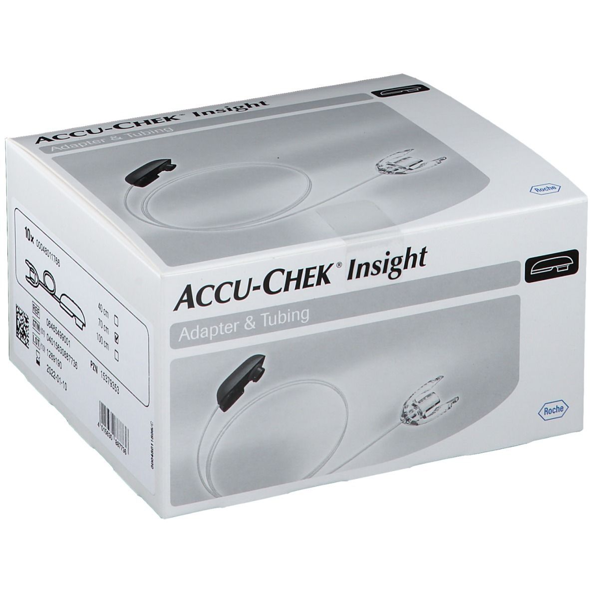 Accu-Chek Insight Adapter & Schlauch 70cm Inf.-Set 10 St Katheter