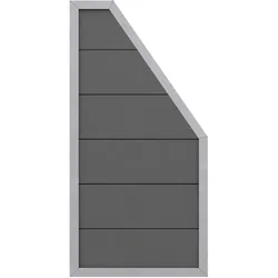 TraumGarten DESIGN WPC Alu Anschluss anthrazit