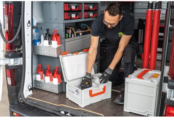CEMO Batteri Transportkasse Brandsikker, 40x30x21,5 Cm.