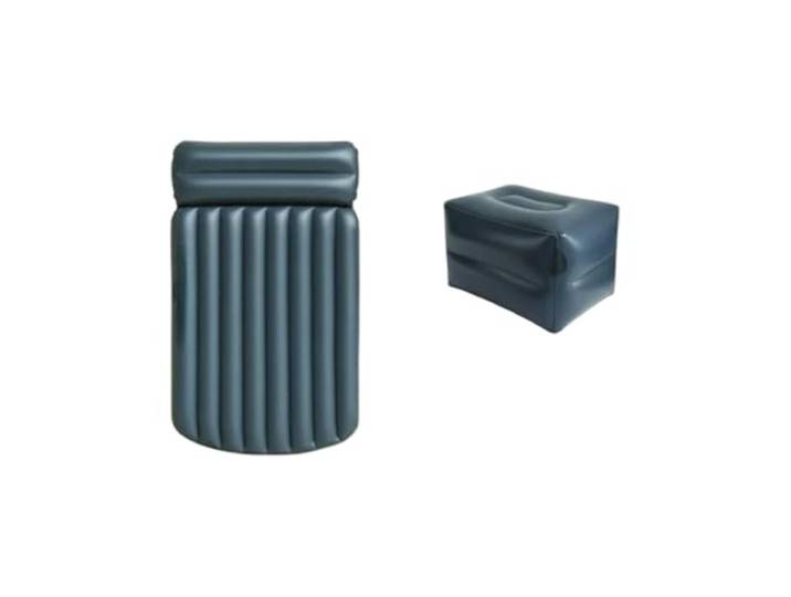 DHBVGAUE Auto Matratze Kofferraum Matratze Auto-Reisebett, Vordersitz, aufblasbar Rücksitz Auto Outdoor Kissen Rest Schlafen Pad(Z826 with Z4)