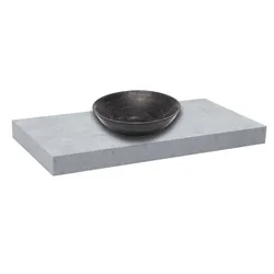 Naturel Dolce Waschtischplatte ohne Becken 70x8x50 cm Beton matt DO7050BE
