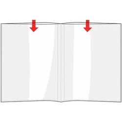 Veloflex Doppelhülle 3244500 transparent, 30x22.5x0.1 cm