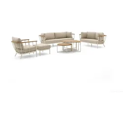 Apple Bee Condor Sessel-Sofa Lounge-Set 7-teilig 6-Sitzer