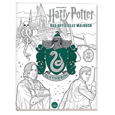 Aus den Filmen zu Harry Potter: Das offizielle Malbuch: Slytherin, Taschenbuch von Panini, Panini, 978-3-8332-4041-6
