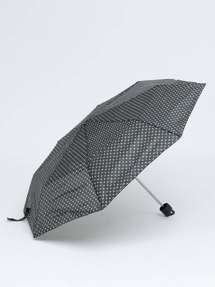 Impliva Taschenschirm in Schwarz/ Weiß - Ø 90 cm - onesize
