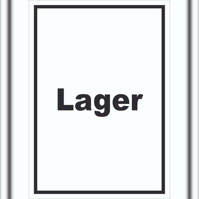 HB-Druck Lager Schild mit Text Storage Warenlager hochkant A0 (841x1189mm)