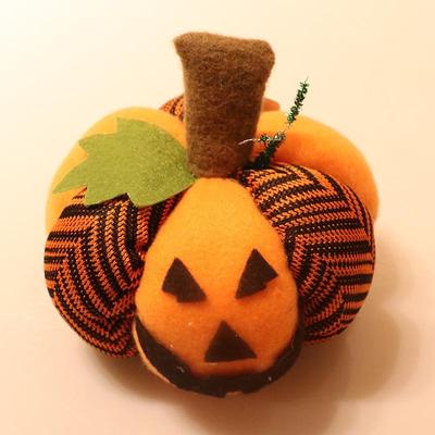 Inspired Deals Handmade Halloween Pumpkin Decoration Non Woven Pumpkin Doll Decor For Home, Party & Table Display Small