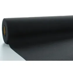 Mank Tischdeckenrolle Airlaid Schwarz, 120 cm x 25 m , 1 Stück