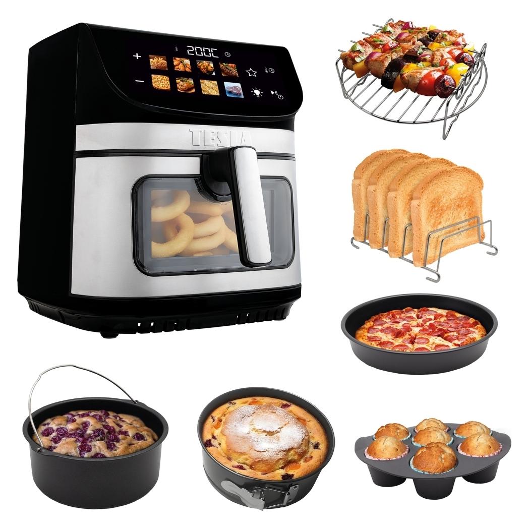 Tesla AirCook DualHeat QD73 XXL (9 l) (AIRCKQD73XXLBLK)