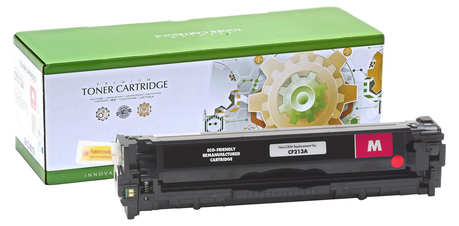 Static tonercartridge compatibel met HP CE273A CE343A CE743A, magenta, opbrengst 7.500 pagina's, Static Control Components