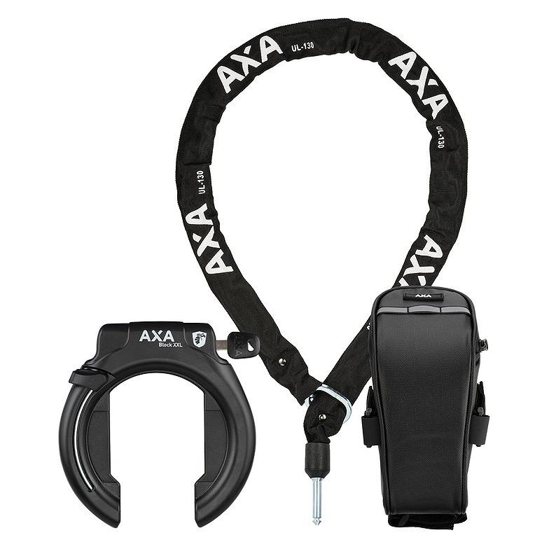 AXA XXL-Klappblöcke-Set mit Kette und Tasche (59516095KC)