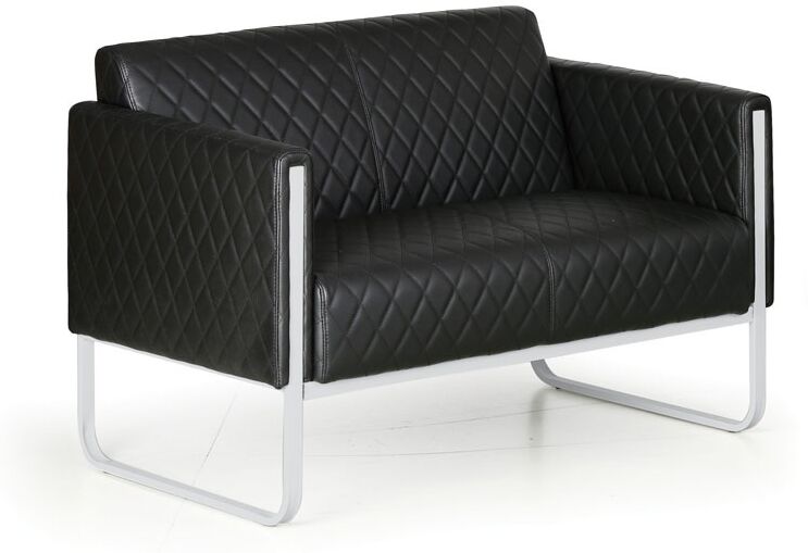 B2B Partner Sitzgarnitur CASUAL, 2 Sitzplätze, schwarz