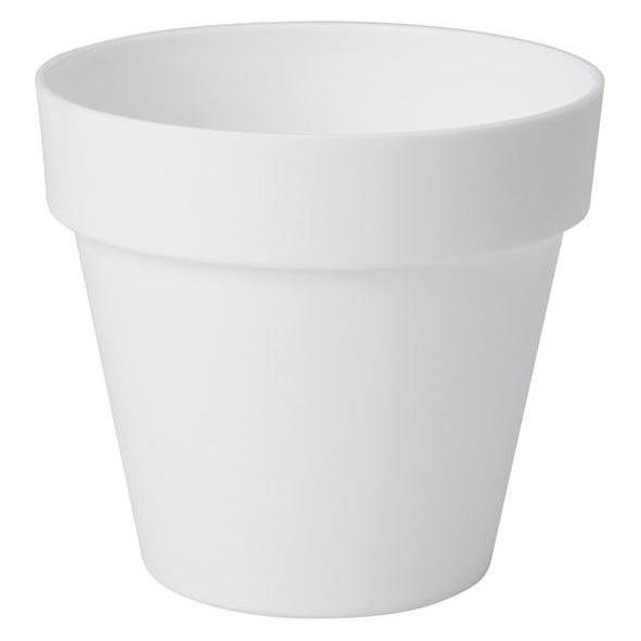 Form Plastic Flowerpot Form Plastic Ibiza Soft Mat 4120, Ø 16 cm, white (16 x 14.30 cm) (46356674)
