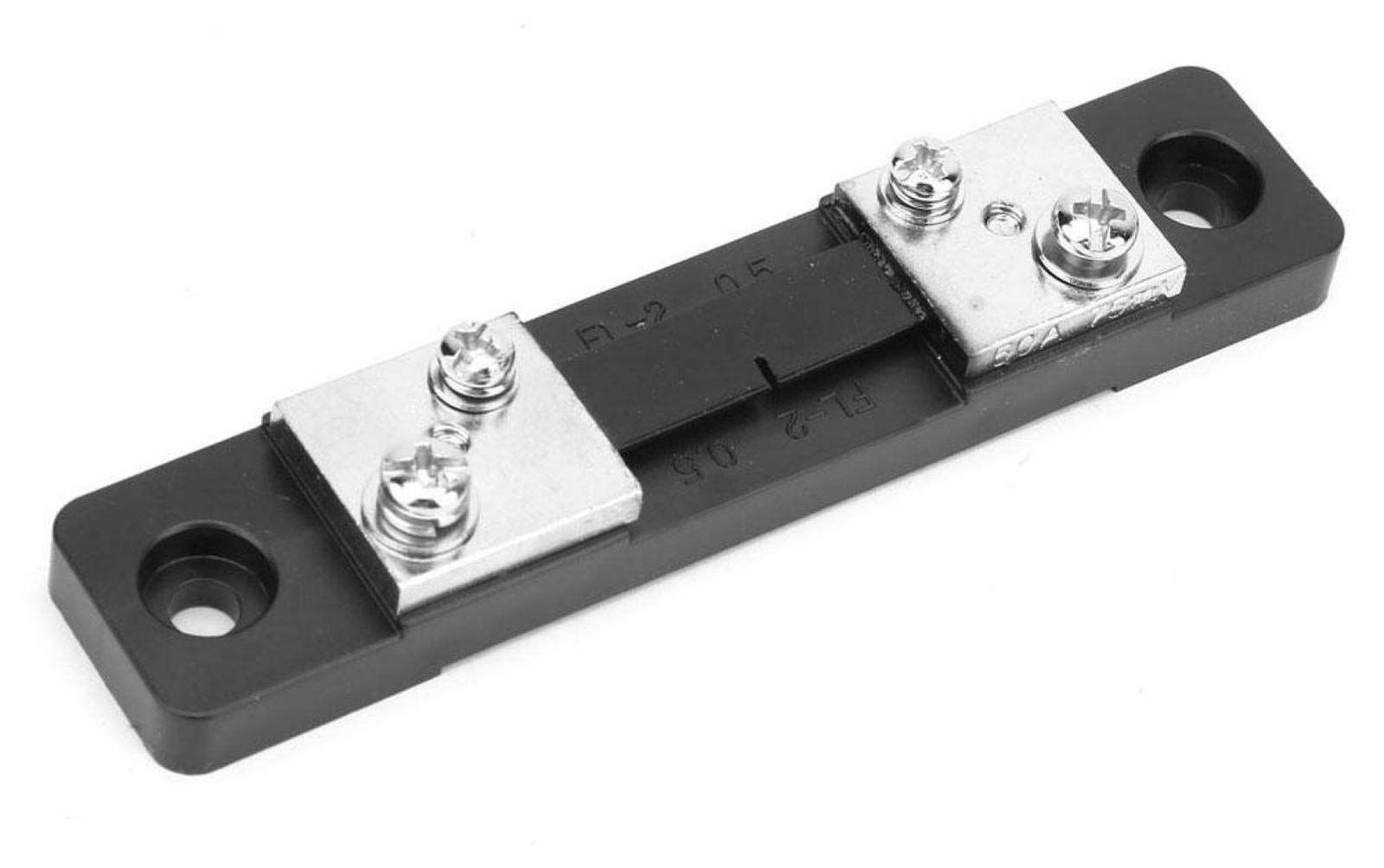 Lustrens Shuntweerstand 50A/100A 75mV voor Digitale Ampèremeter