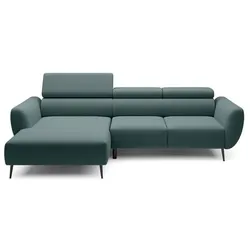 Ecksofa Alisson Stoff Winter Moss