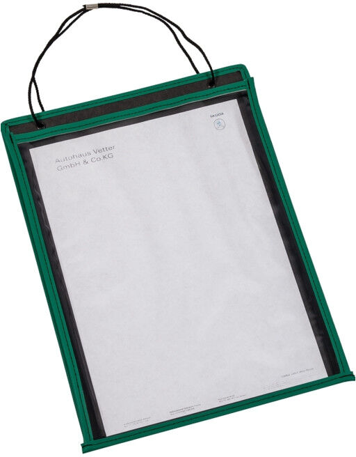 Eichner Pochette pour voiture A4 vert (9017-00183)