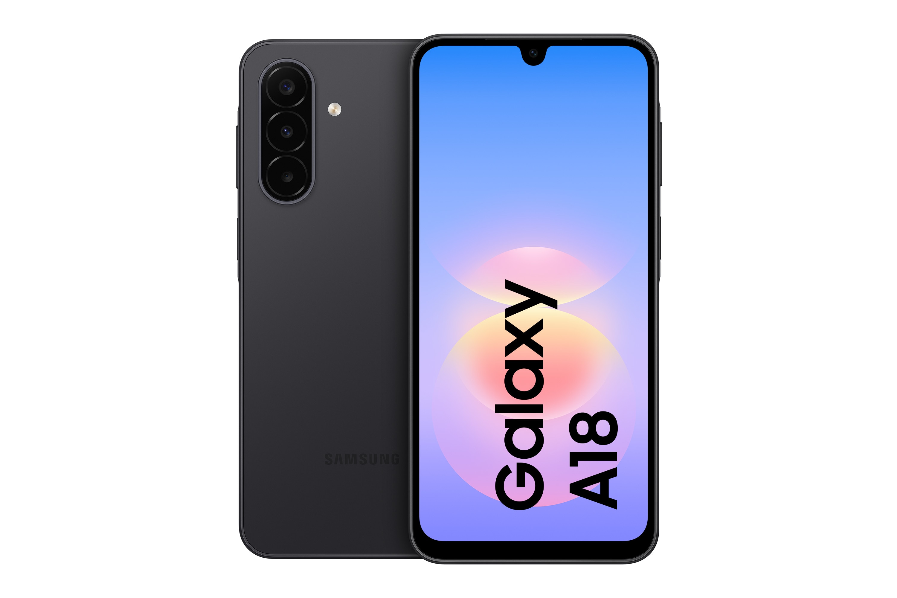 Samsung GALAXY A18 LTE Dual-SIM 128GB black Android 17 Smartphone