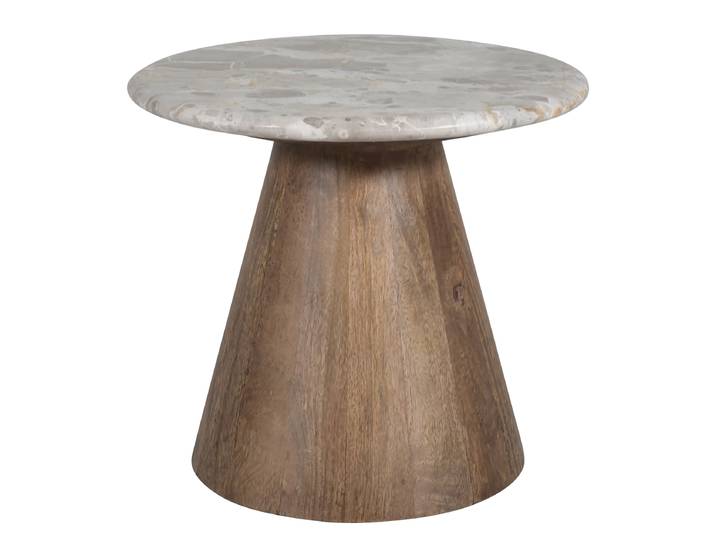 Table basse ODIM Ø 40cm Marron