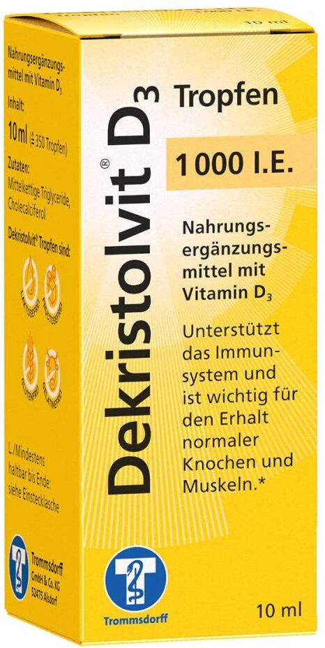 Dekristolvit D3 1.000 I.e. Tropfen 10ml