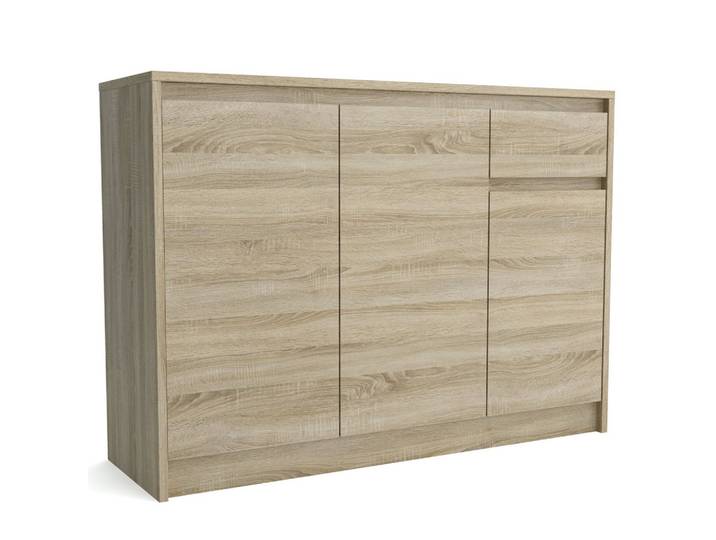 KOMMODE ASTORRE 113/82/33 cm mit 1 Schubladen 3 Türen Sonoma Eiche