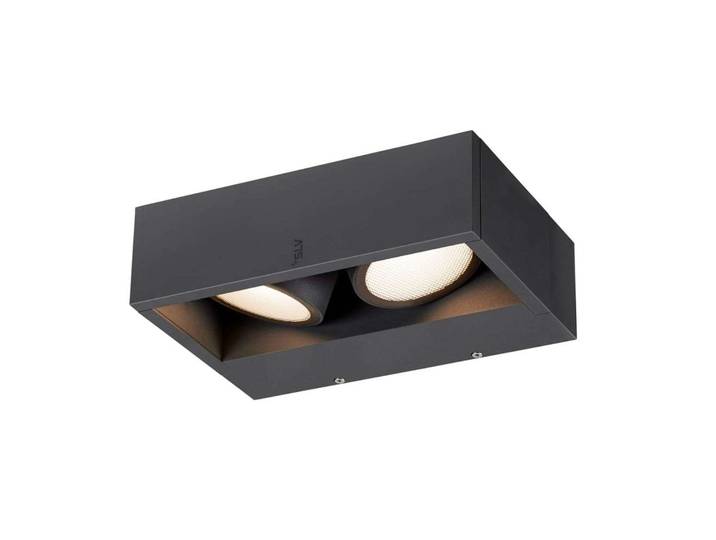 Eskina Frame Wandleuchte 3000/4000K Anthracite - SLV - Wohnzimmer - Aluminium