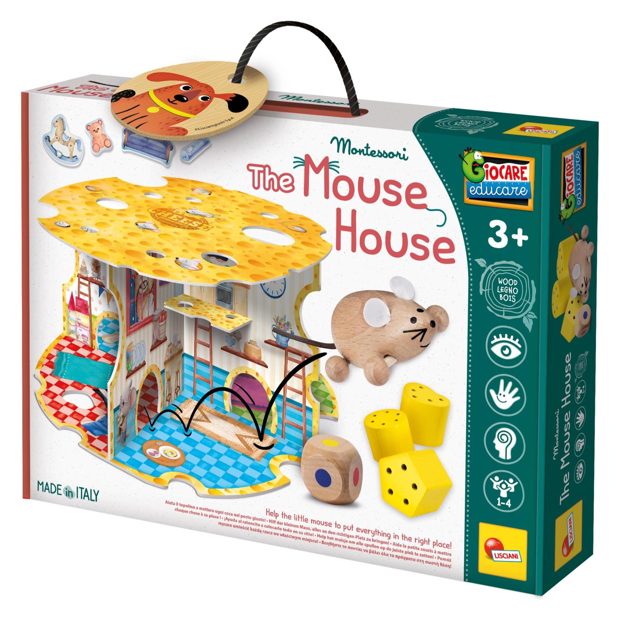 Lisciani Montessori Baby Wood Das Haus Der Maus (Deutsch) (49772420)