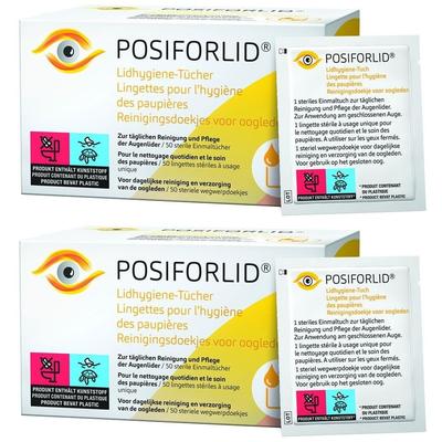 Posiforlid Lidhygiene-Tücher 2x 2x50 St Tücher