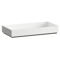 Laufen METAPHOR Waschtisch-Schale H512ME77571121 750x375x115 mm, ohne Armaturenbank, ohne Hahnloch, ohne Überlauf, Weiß matt