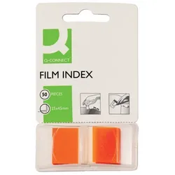 Index orange 25x45mm