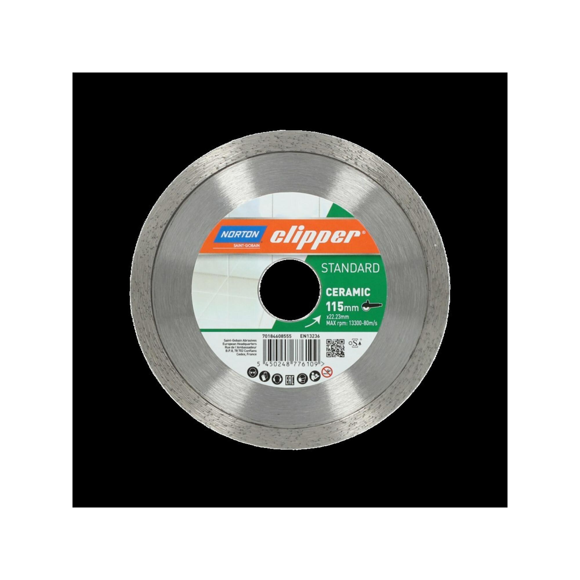 Norton Diamantscheibe Standard Ceramic, Durchmesser 115 ; Saint-Gobain (70184608555)