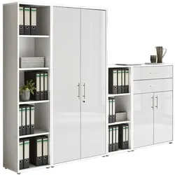 Aktenschrank Office Edition Sw Set 22 Weiß