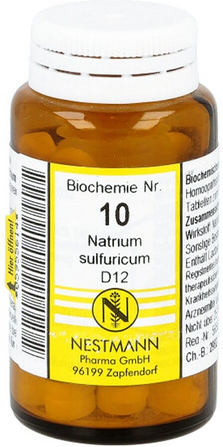 NESTMANN Biochemie 10 Natrium sulfuricum D12 Tabletten