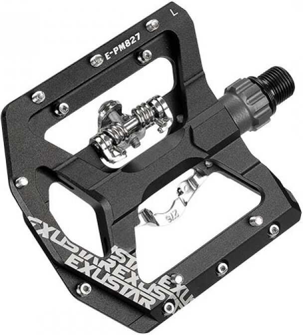 EXUSTAR Pedali MTB freeride dual funcion  PM827 SPD