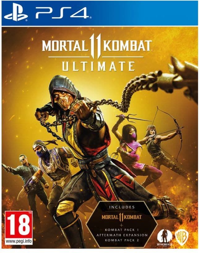 PlayStation Mortal Kombat 11 Ultimate (PS4), New