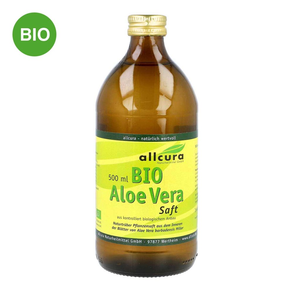 allcura Naturheilmittel GmbH Aloe Vera Saft Bio 01866049