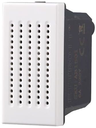 Ettroit Ronzatore Bronzo Compatibile Bticino Axolute 6a 220v Colore Bianco  Ab1501