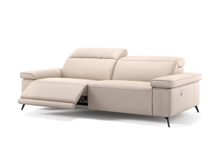 Italienische Ledercouch URBANA 3-Sitzer Sofa