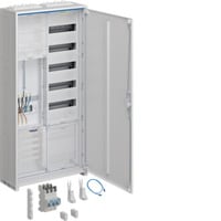 Komplettschrank universal Zählerplatz einstöckig, 3-Punkt, Schutzart IP44 weiß, Retail