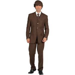 Thetru Herren Hose, 20er Jahre, braun (60)